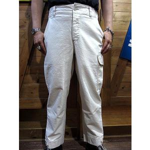 フリーホイーラーズ ワークパンツ FREEWHEELERS UNION SPECIAL OVERALLS "AVIATORS"TROUSERS #2332004 YARN-DYEDRAW WHITE｜HANGAR MARKET