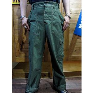 フリーホイーラーズ ワークパンツ FREEWHEELERS UNION SPECIAL OVERALLS "COMBAT UTILITY TROUSERS" #2422005 OLIVE GREEN｜hangar-market