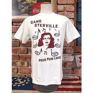 ギャングスタービル Tシャツ  GANGSTERVILLE JIMMY THE GENT -S/S T-SHIRTS GSV-22-SS-32 WHITE｜hangar-market