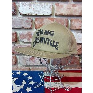 ギャングスタービル キャップ GANGSTERVILLE SNAKE OIL - CAP GSV-22-SS-G03 BEIGE｜hangar-market