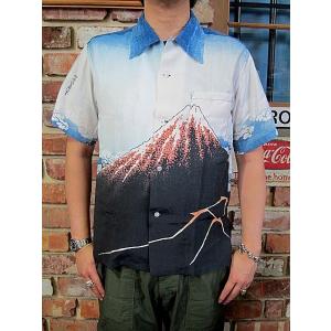 サンサーフ アロハシャツ SUN SURF SPECIAL EDITION 葛飾北斎 "山下白雨" ...