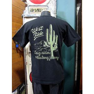 ウエストライド Tシャツ WEST RIDE PT.TEE.24-03 BLK