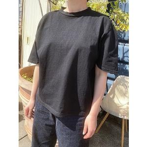 グリン Tシャツ grin 8221C-026 マナプール カーブスリーブT 990.ブラック