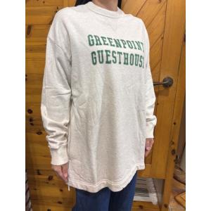 Clip tab　クリップタブ30/10裏毛　GREENPOINTプリントビッグプルオーバー 325...