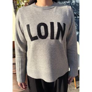 Le chanter＊ルシャンテ　LOIN　ニットプルオーバー　530007　グレー