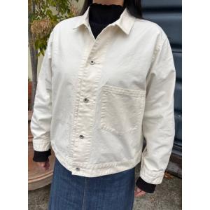 NATURAL LAUNDRY ナチュラルランドリー ソフトサージ　トラッカージャケット 7255J...
