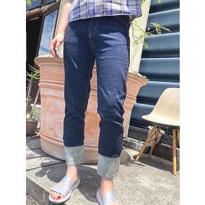 インディマーク パンツ デニム INDIMARK WJ005 切替ボーイフレンドデニム ONE WA...