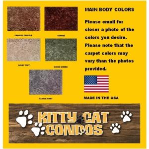 キャットタワー 据え置き アメリカKittyC...の詳細画像4