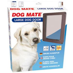 ペットドア PET-MATE DOGMATE ドッグドアL ホワイト ドッグフラップ