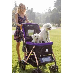 ペットカート アメリカHPZ PET ROVER エクストラロングプレミアムペットストローラー パープル HPZペットローバー 正規品