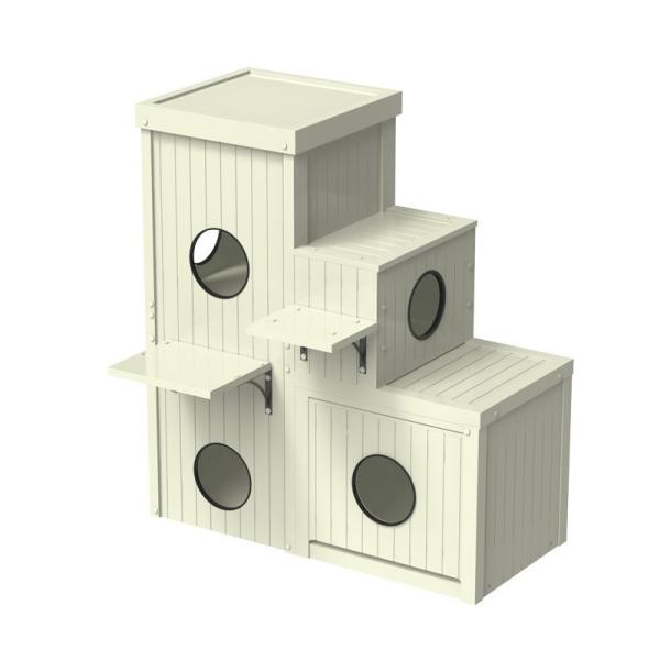 キャットタワー　据え置き　アメリカNEWAGEPETニューエイジペット　ecoFLEX シリーズ　キ...