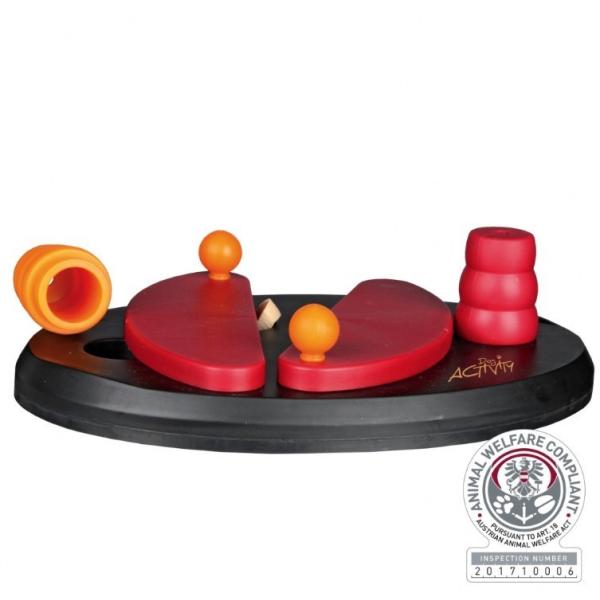 犬おもちゃ ドイツTRIXIE ペット用知育玩具 犬おもちゃ ドッグアクティビティ プッシュアウエイ