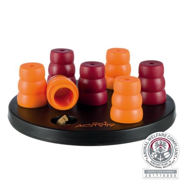 犬おもちゃ ドイツTRIXIE ペット用知育玩具 犬おもちゃ ドッグアクティビティ ミニソリティアリ...