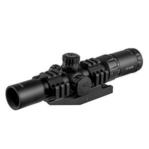 Scoking 3Colar RGB illuminated 1.5-4x30BE 可変倍率ライフルスコープ