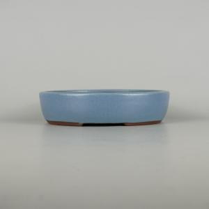 盆栽鉢 黎鳳木瓜式鉢 植木鉢 常滑 片岡黎鳳 泥鉢 7号 22cm 松柏盆栽に