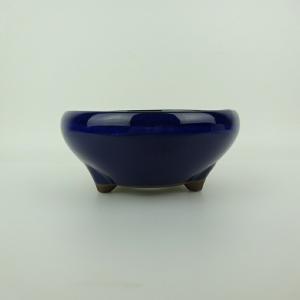 伊藤屯洋　 盆栽鉢 盆栽小鉢：伊藤屯洋(とんよう) 楕円鉢 13.2cm *現品もの 資材