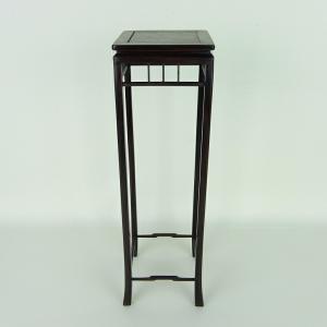 盆栽飾り卓 盆栽飾り台 「斑竹正方高卓」 盆栽卓 盆栽台 高卓 懸崖卓