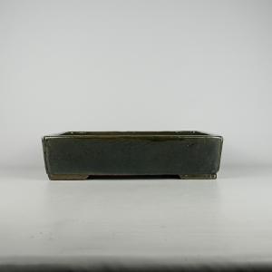 現代小鉢：鴻陽 楕円鉢 11.5cm【現品】 : 遊恵盆栽 Yahoo!店 - 通販