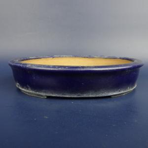 現代小鉢：月香 楕円鉢 16.0cm【現】*資材 : 遊恵盆栽 Yahoo!店 - 通販