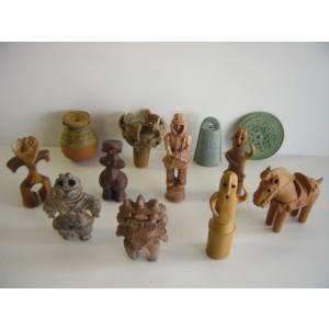 埴輪と土偶+土器＆青銅器　(10)ハート土偶のみ1個