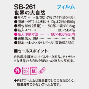 名入れカレンダー 2027 壁掛け SB-26...の詳細画像5
