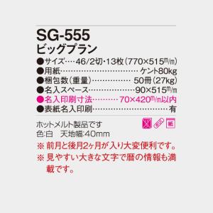 名入れカレンダー 2027 壁掛けSG-555...の詳細画像5