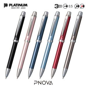 PLATINUM プラチナ PNOVA ピノバ 0.5mm シャープ+0.5mm 赤黒ボールペン MWB-1000H