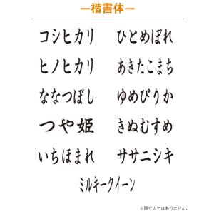 シヤチハタ 角型印 お米銘柄表示用スタンプ キ...の詳細画像3