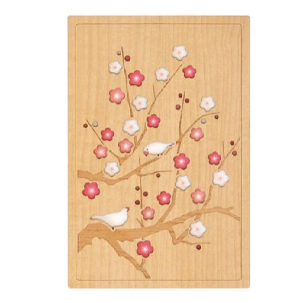 御朱印帳 初春の戯れ たわむれ 木製 24130TST クルーシャル B6変型判 120×180mm...