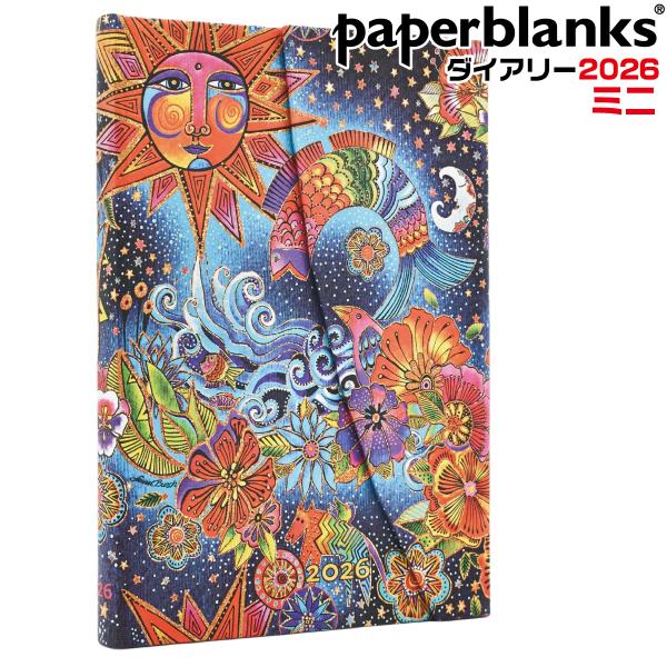 ペーパーブランクス 2026 手帳 セレスティアル・マジック ミニ DJ1202-4 ハードカバーマ...