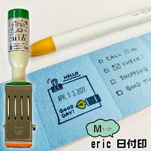 eric サンビー はんこ 日付印 M