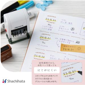 ノトトデーター シャチハタ 回転日付スタンプ ...の詳細画像1