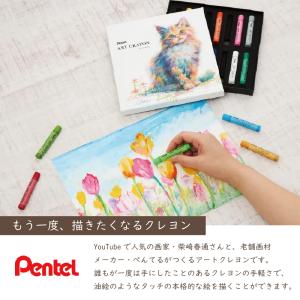 ぺんてる アートクレヨンセット ARTCRAY...の詳細画像1