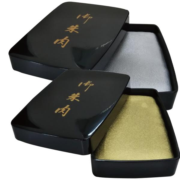 寺院用 朱肉 単品 スタンプ台 印肉 『金色・銀色・単品』 170×115ミリ 金肉 銀肉 ゴールド...