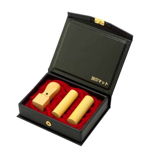 法人印鑑 3本セット 柘 寸胴16.5mm 寸胴18.0mm 角印21.0mm 会社設立 代表印 実...