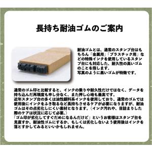 印鑑 はんこ ゴム印 宅地建物取引士 1.5x...の詳細画像2