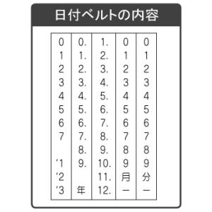 Shiny シャイニー 日付印 R-517D ...の詳細画像2