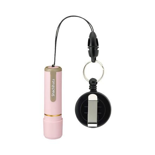 shachihata ネーム9別注品 ペールピンク リールコード付スタンプ はんこ 11,000円以...
