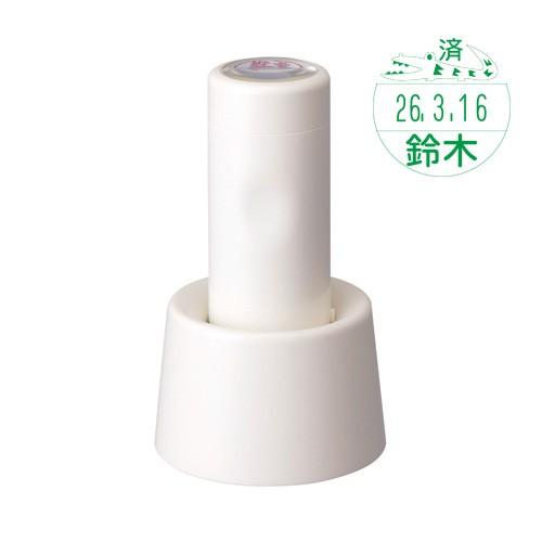 shachihata シャチハタ データーネームEX 15号 イラストパターン 印面 スタンド式 ア...
