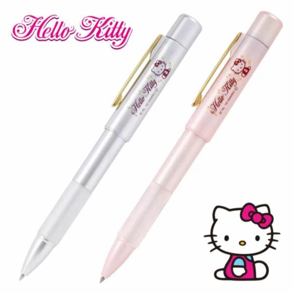 印鑑 はんこ スタンペン4Fキティ キティちゃん (ネーム印＋赤・黒ボールペン＋シャーペン)(判子 ...