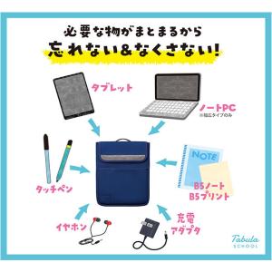 クツワ タブレットケース バック タブラスクー...の詳細画像2