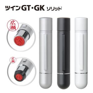 タニエバー ツインＧＴソリッド ネーム印＋訂正印 送料無料 印鑑 ハンコ はんこ 判子 ネーム印 認印 訂正印 ナース タニエバー ポイント消化