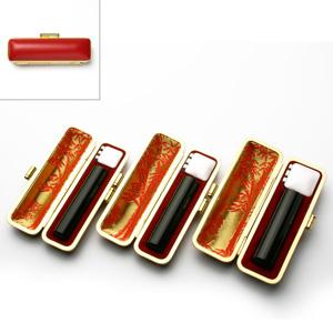 印鑑 はんこ 実印 銀行印 認め印 MSSセット 3本セット (実印：15mm 銀行印：12mm 認...