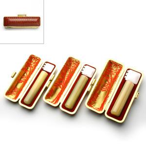 印鑑 はんこ 実印 銀行印 認め印 MSSセット 3本セット (実印：15mm 銀行印：12mm 認...