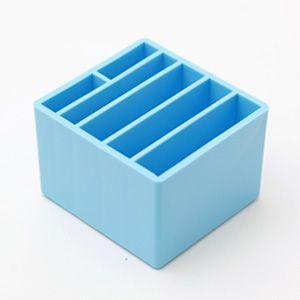 マルチスタンド ブルー ゴム印 お名前スタンプ 収納スタンド : 株式