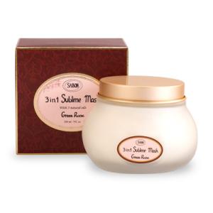 SABON ヘアマスク 3in1 グリーン・ローズ