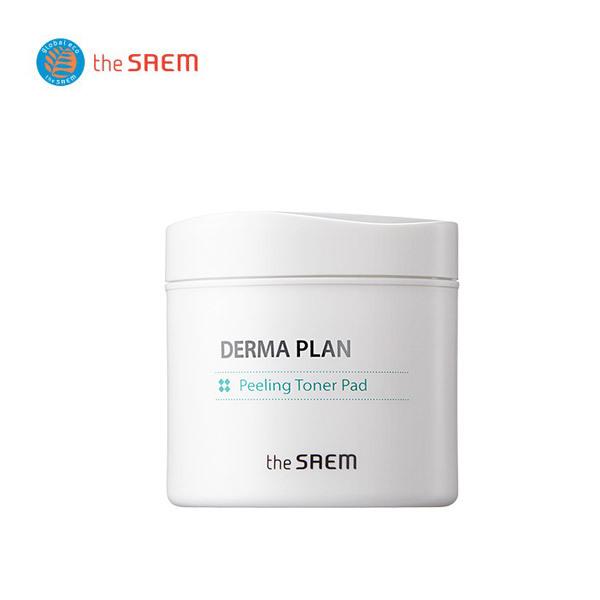 ザ・セム　the saem ダーマ プラン ピーリング トナー パッド DERMA PLAN Pee...