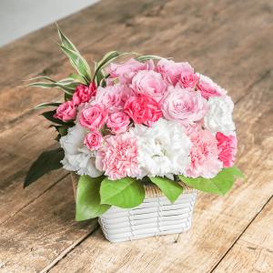 アレンジメント エトワール ピンク 誕生日 お祝い プレゼント フラワーギフト 女性 母 入学 還暦 結婚 花 生花