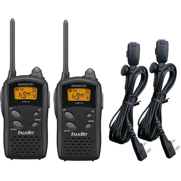 2台セット・UTB-10x2台 JVCケンウッド  + HD-24K2x２個 イヤホンマイクセット ...