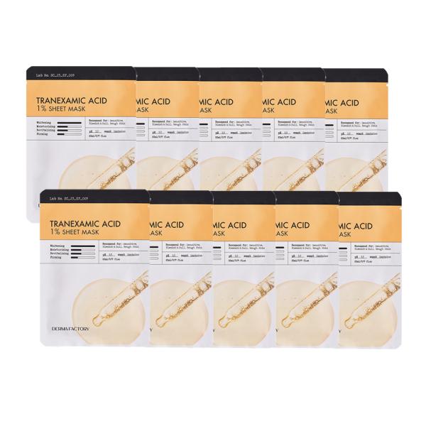 [Dermafactory] Tranexamic Acid Sheet Mask 10枚トラネキサ...
